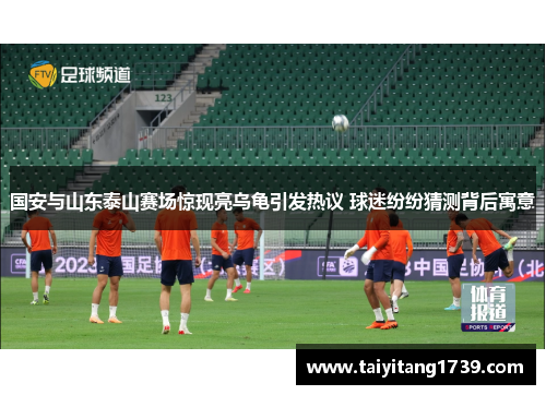 国安与山东泰山赛场惊现亮乌龟引发热议 球迷纷纷猜测背后寓意